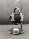 Hanging cauldron wax/oil burner